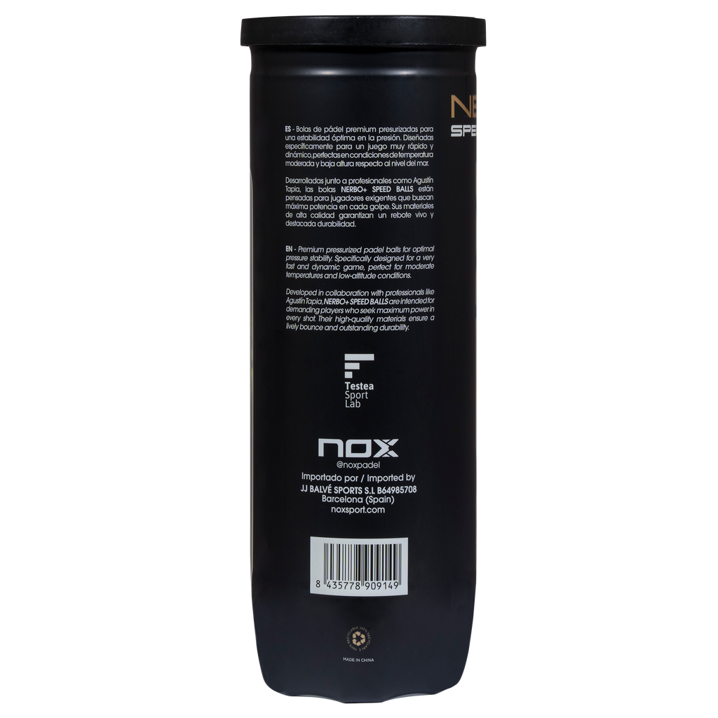 NOX Nerbo Plus SPEED Bälle 72 Stk.