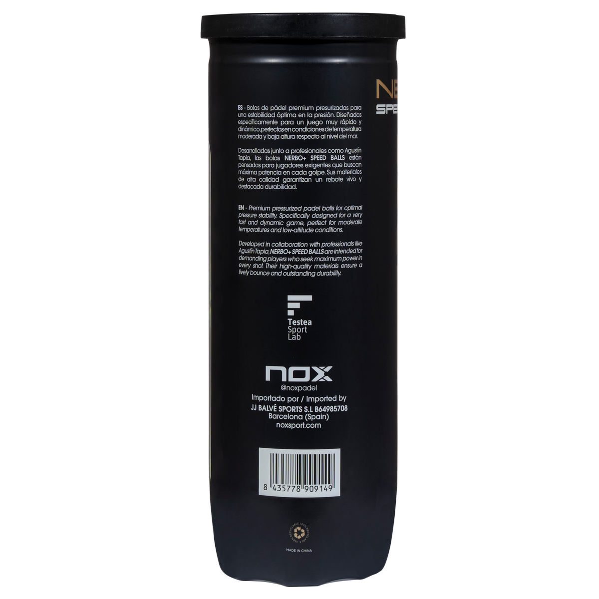 NOX Nerbo Plus SPEED Bälle 72 Stk.