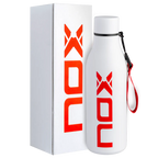 Nox Aluminiumflasche - 550ml - Weiss, Rot