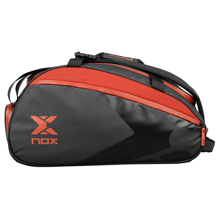 LUXURY OPEN Padelschlägertasche - 60l - Schwarz/Rot