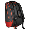 LUXURY OPEN Padelschlägertasche - 60l - Schwarz/Rot