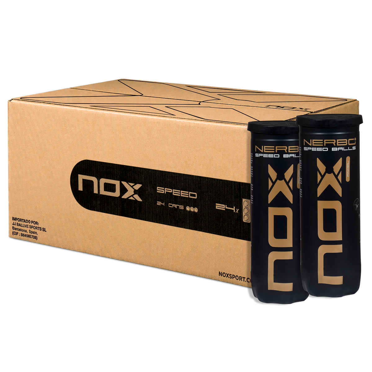 NOX Nerbo Plus SPEED Bälle 72 Stk.