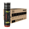 Dose mit 4 PRO Titanium Bällen - 4tlg. - Grau