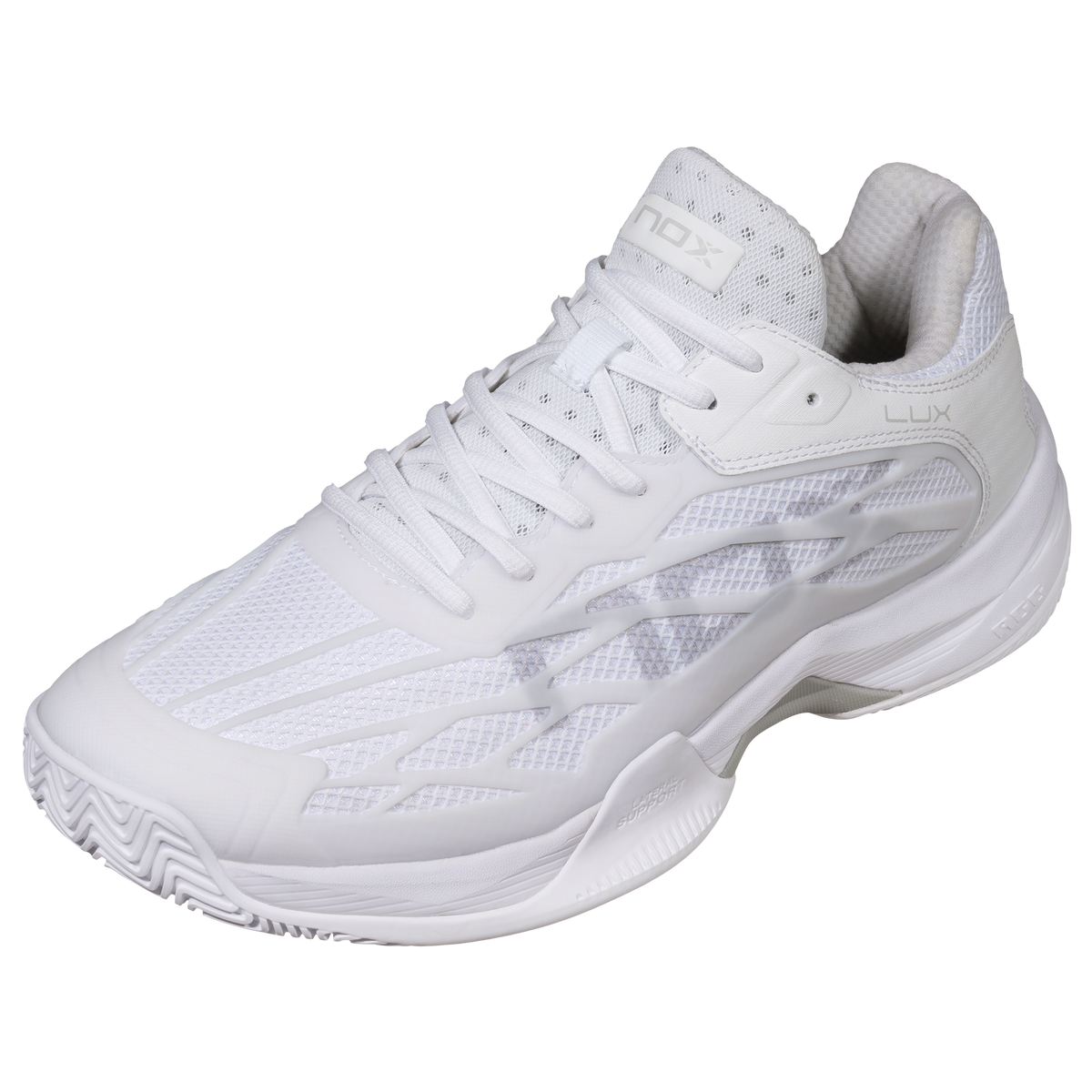 AT10 LUX Padelschuhe, 48 weiss