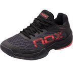 Nox AT10 LUX Padelschuhe Nº43 - Gr. 43 - Rot, Schwarz