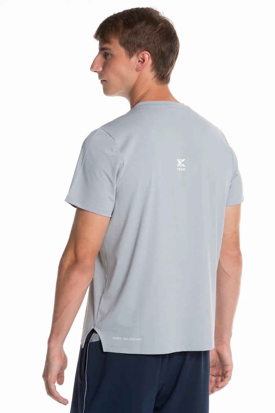 NOX Herren T-Shirt regulary XXL, Grau