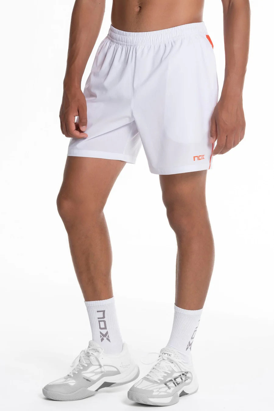 NOX Herren Shorts L, Weiss