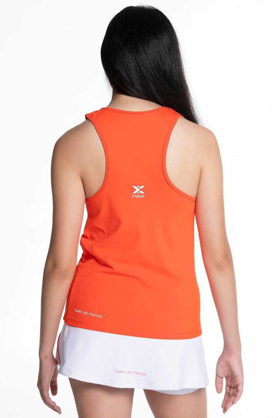 NOX Damen Padel Tanktop Team, Orange