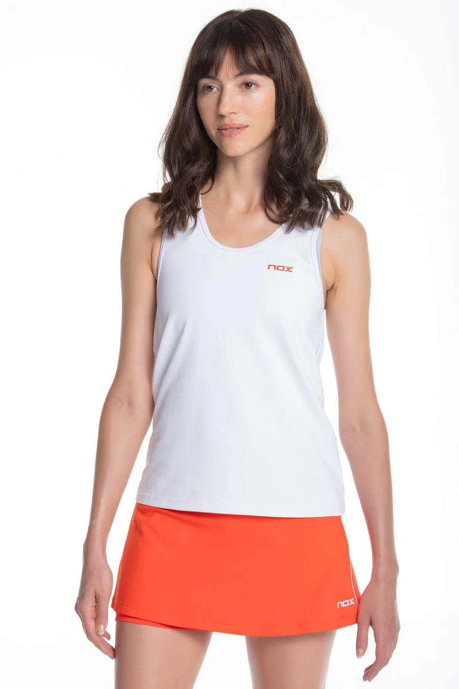 NOX Damen Padel Tanktop Team, Weiss