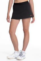 NOX Damen Padelsport-Rock, Schwarz