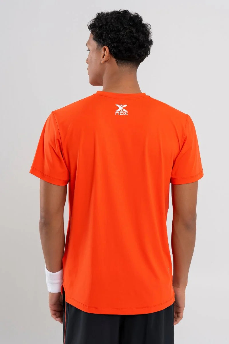 NOX Herren T-Shirt regulary L, Orange