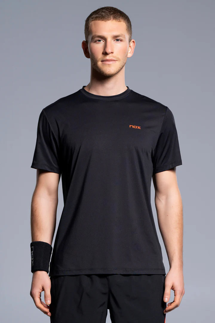 NOX Herren T-Shirt Team M, Schwarz
