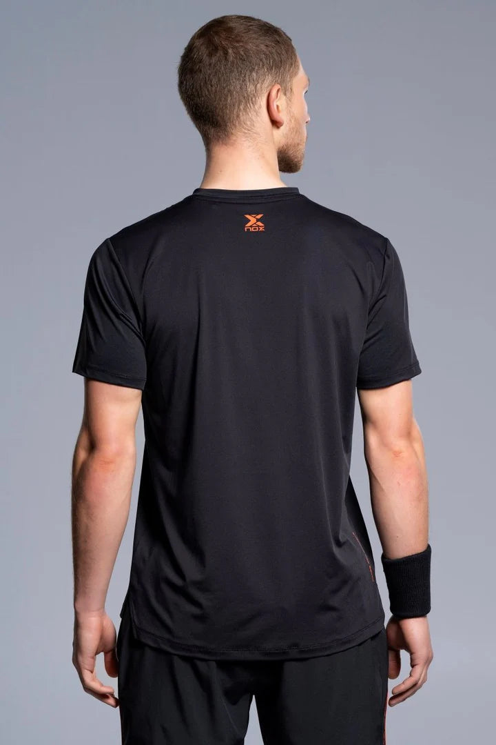 NOX Herren T-Shirt Team L, Schwarz