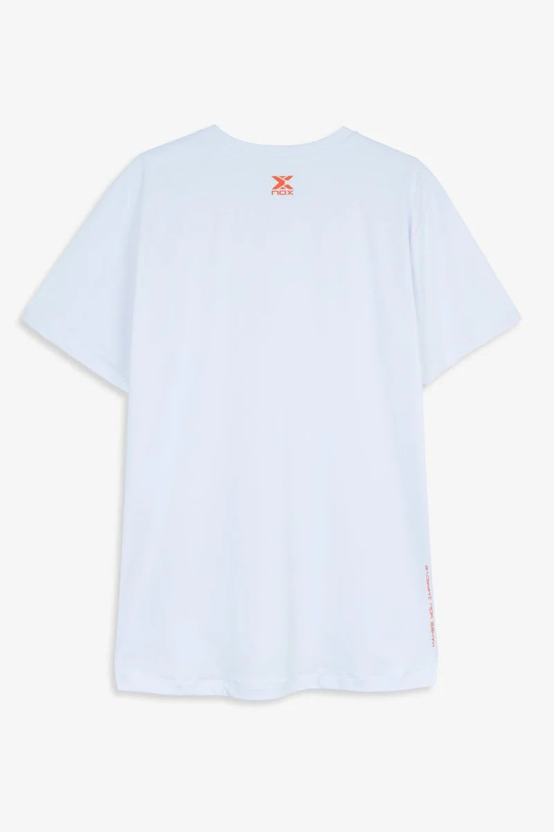NOX Herren T-Shirt Team L, Weiss