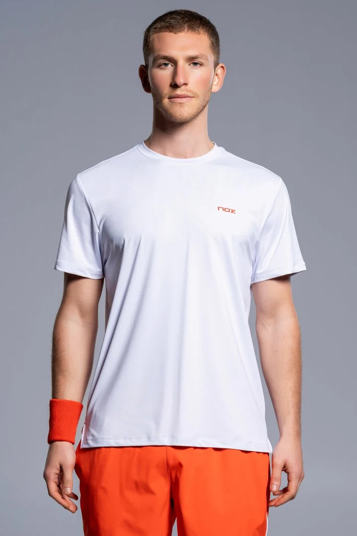 NOX Herren T-Shirt Team S, Weiss