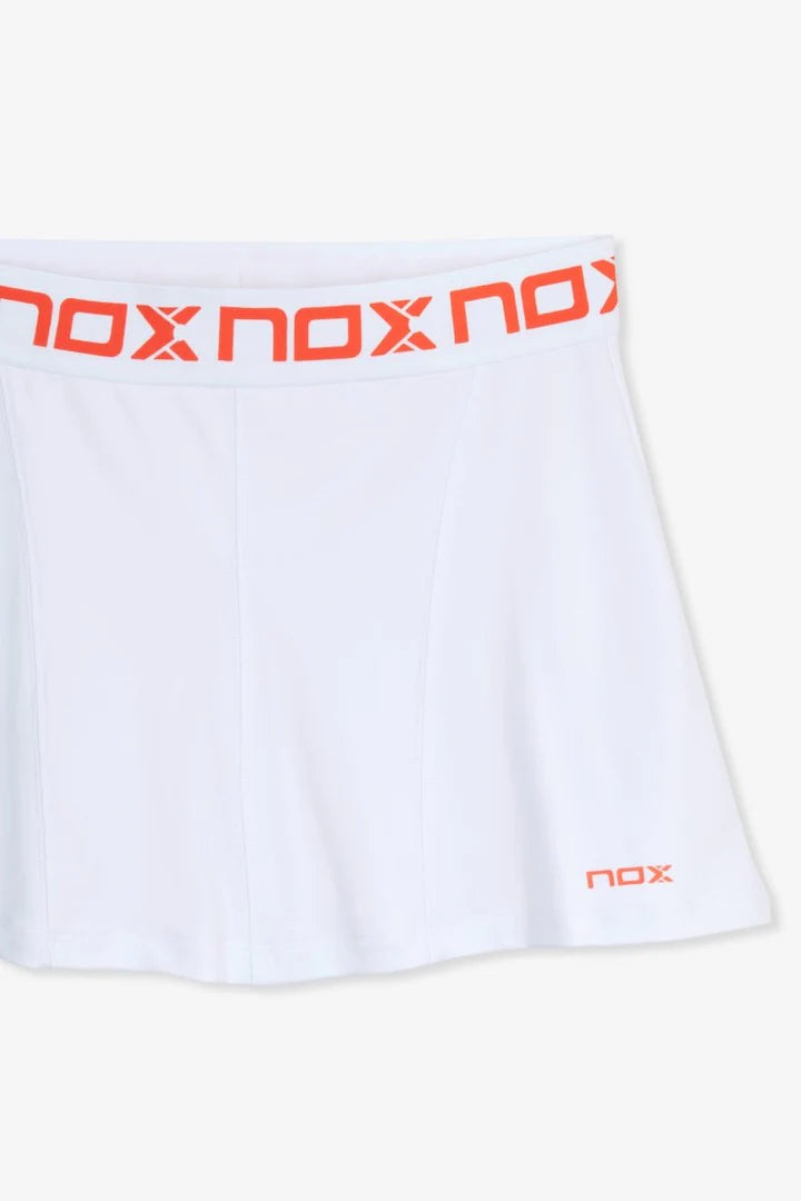 NOX Damen Padelsport-Rock Team XS, Weiss