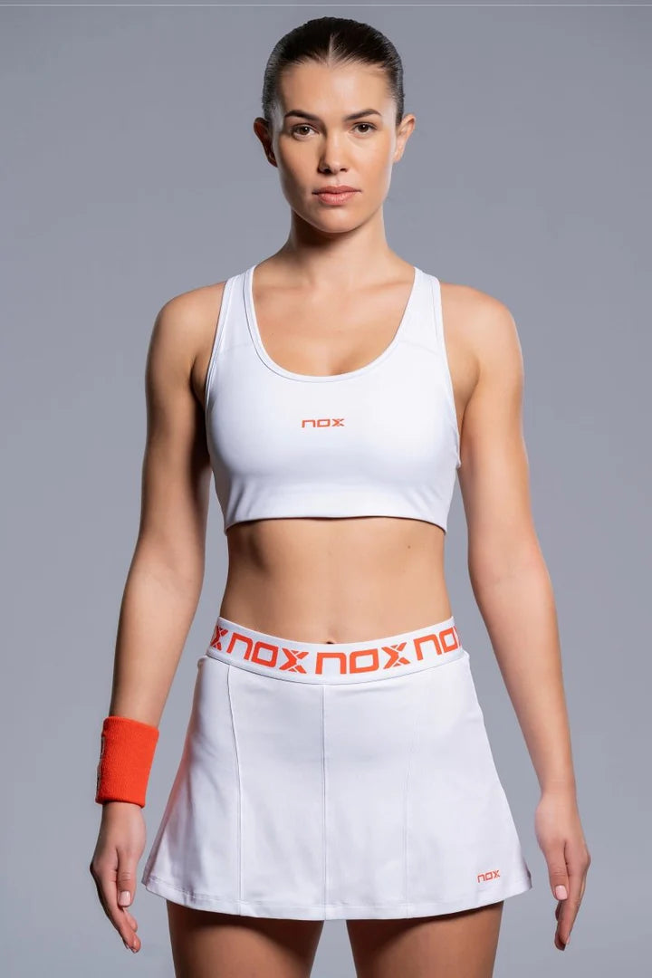 NOX Damen Team bra XS, Weiss