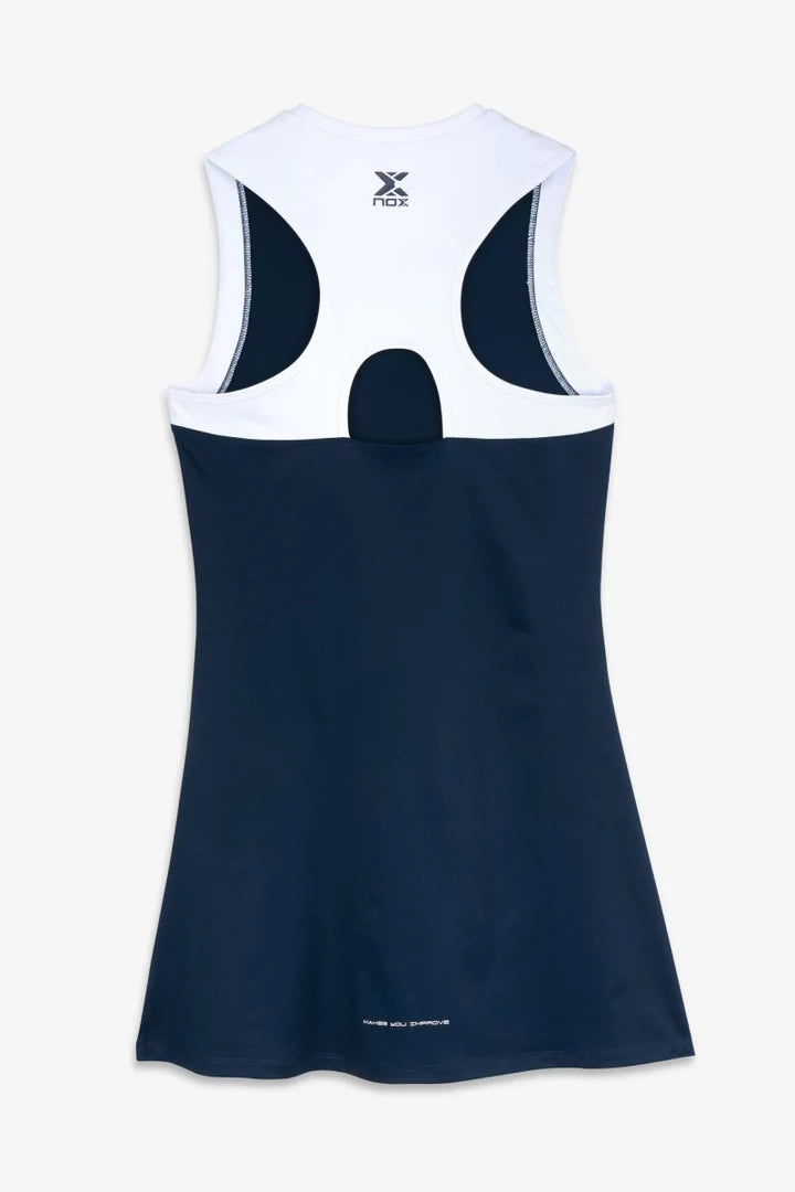 NOX Damen Padelsport-Kleid Team L, Dunkelblau