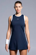 NOX Damen Padelsport-Kleid Team L, Dunkelblau