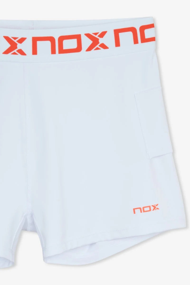 NOX Damen Padelsport-Kleid Team M, Weiss