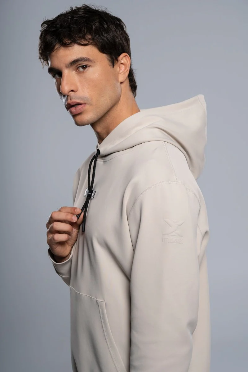 Herren Sweatshirt L - cream