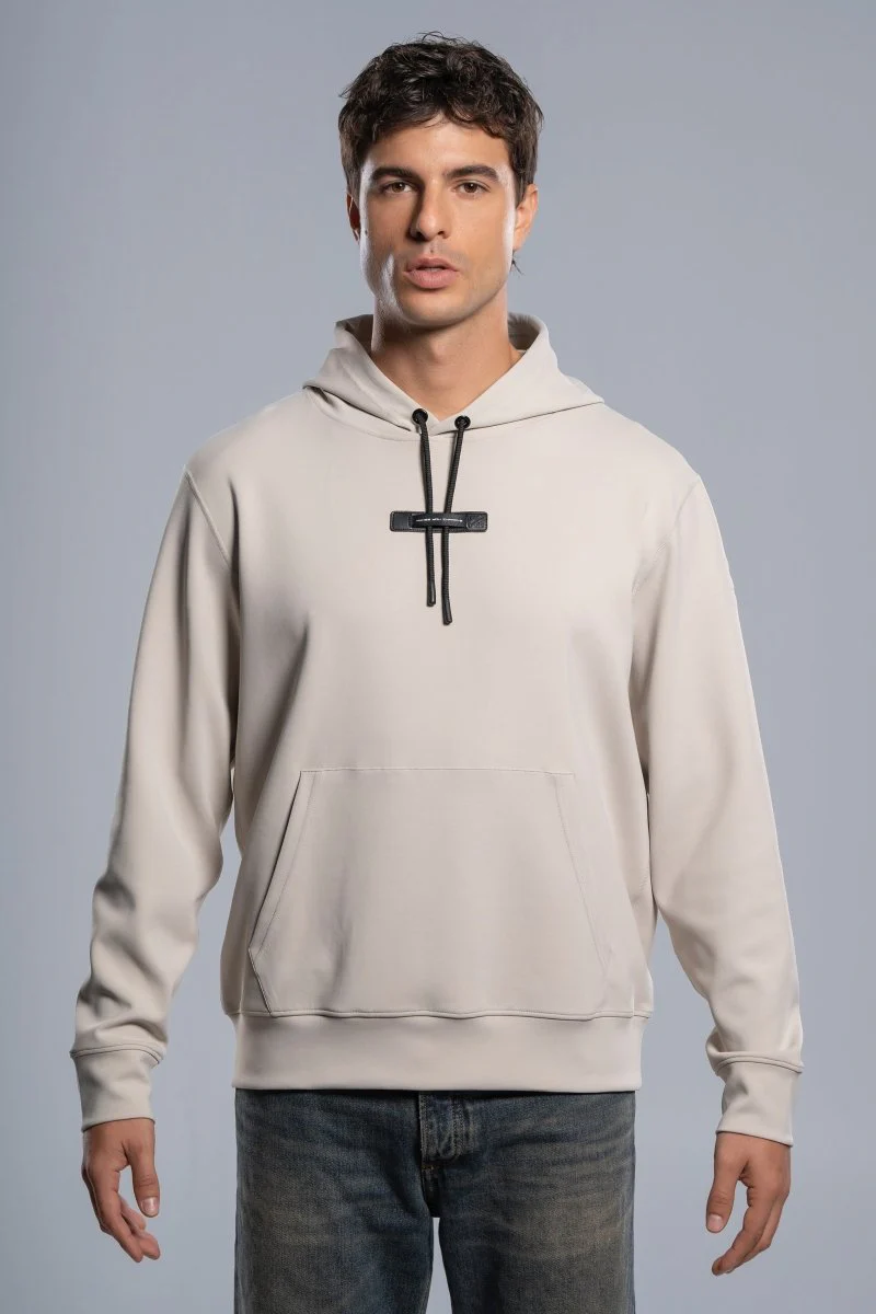 Herren Sweatshirt L - cream