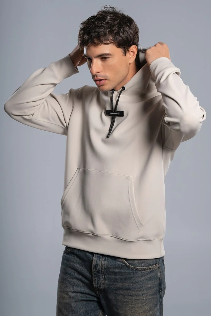 Herren Sweatshirt S - cream