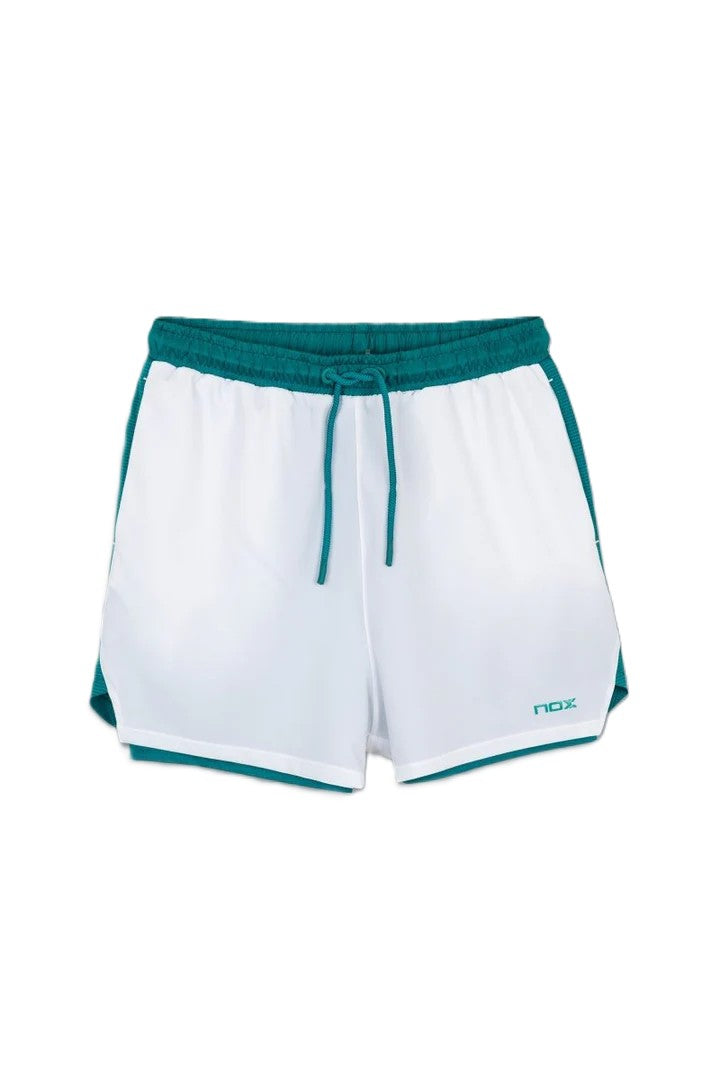 NOX Herren PRO Shorts L - Weiss, grün
