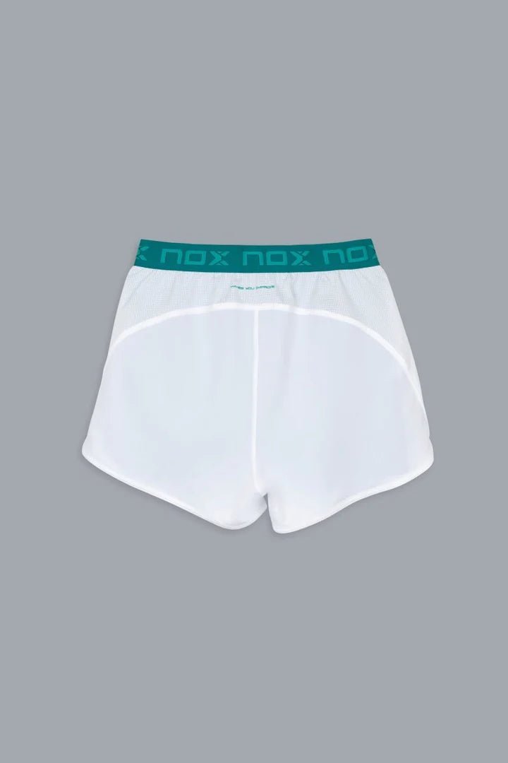 NOX Damen PRO Shorts S - Weiss, grün